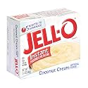 Jell-O Instant Pudding & Pie Filling, Coconut Cream, 3.4-Ounce Boxes (Pack of 24)
