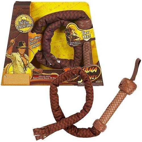 Indiana Jones Electronic Sound FX Whip
