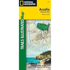 Acadia Nationalpark, ME: 1:50000 + 1:24000