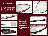 Genji 2008 Titanium Power badminton racket TiB-8