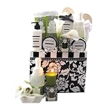 Floral Brocade Spa Gift Basket