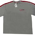 San Francisco 49ers NFL Grey with Red Adult T-Shirt