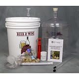 51ZFMccSgKL. SL160  6 Gal Winemaking Better Bottle Equipment Kit Great Gift