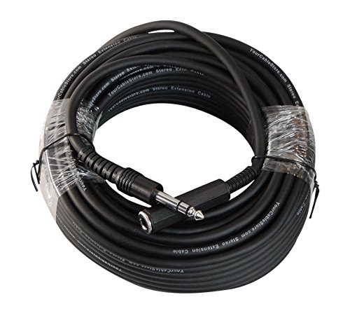 Your Cable Store 50 Foot 1/4" (6.3mm) Stereo Headphone Extension Cable