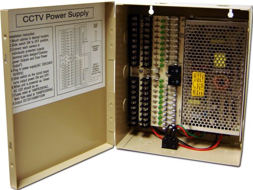 Q-See QS1210 18 Camera Power Distribution Panel