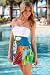 Tropical Jams Carrie Top / cover up