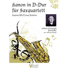 Kanon in D-Dur f�r Saxquartett