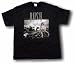 Rush Permanent Waves Album Cover Logo Men's Tee Shirt