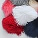 Natural Fox Fur Pom Pom balls by pc, Approx. 3-1/2