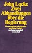 Zwei Abhandlungen �ber die Regierung (suhrkamp taschenbuch wissenschaft)