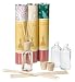 Stick Scents Holiday 3 Pack Of Reed Diffusers, 1 Each Of 8-Ounce Holiday Spice, Winter Forest and Candy Cane