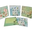 Seashells Design Tri Fold 4 x 3 designs notecards and envelopes