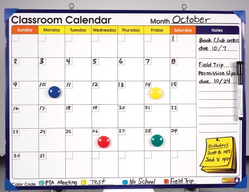 Educational Insights Remarkable Magnetic Classroom Calendar