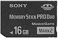 Sony 16GB Memory Stick PRO Duo Card