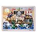 Toys : Melissa & Doug Deluxe Wooden 48-Piece Jigsaw Puzzle - Pirates