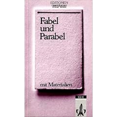 Fabel und Parabel. Textausgabe mit Materialien. (Lernmaterialien) (Editionen für den Literaturunterricht) (Taschenbuch)
