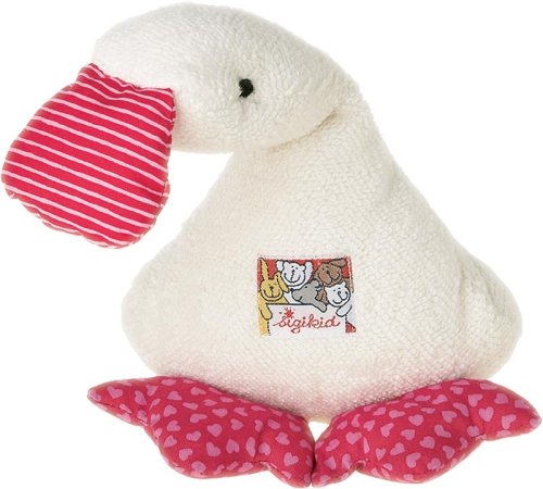 Childrens Toyshop  Toys : Grasp toy goose with red features