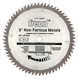 Freud LU89M009 9-Inch 64 Tooth Non-Ferrous Metal Cutting Saw Blade with 5/8-Inch Arbor