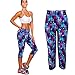AutumnFall® Performance Activewear - Printed Yoga Capri Work-out Leggings (M, Pattern-2)