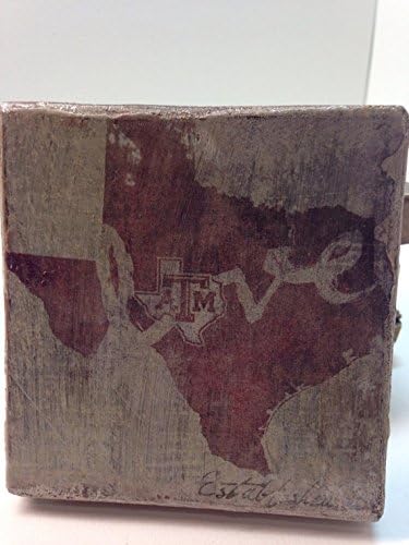 Rustic Texas A&M Pallet Wood Coasters