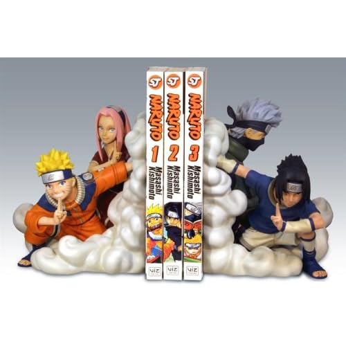 Naruto Squad 7 Resin Bookends