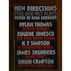 New Directions: Five One-Act Plays in the Modern Idiom