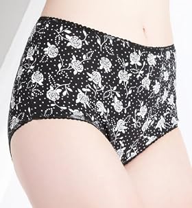 5 Pack Cotton Rich Assorted High Rise Full Briefs 5 Pack Cotton Rich Assorted High Rise Full Briefs