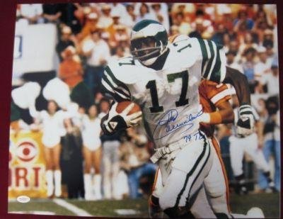 Harold Carmichael Signed Photo - 16x20 JSA - Autographed NFL Photos