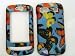 New Baby Blue Butterfly Rubber Texture Design Lg Xenon Gr500 Snap on Cell Phone Case