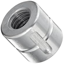 THK Lead Screw Nut Model DC14, 22mm Outer Diameter x 22mm Length, Load Capacity: 816 Pound-Force  (Pack of 5)