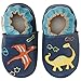 Momo Baby Infant/Toddler Dinos and Fossils Soft Sole Leather Shoes