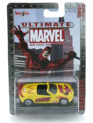  Marvel Ultimate Die Cast Collection Series 1: Daredevil The Man Without Fear Buick Bengal Die Cast Car