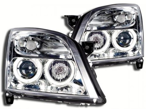 FK Automotive FKFSOP061 Angel Eyes Scheinwerfer passend f&uuml;r Opel Vectra (Typ C) Baujahr 02 Preisvergleich