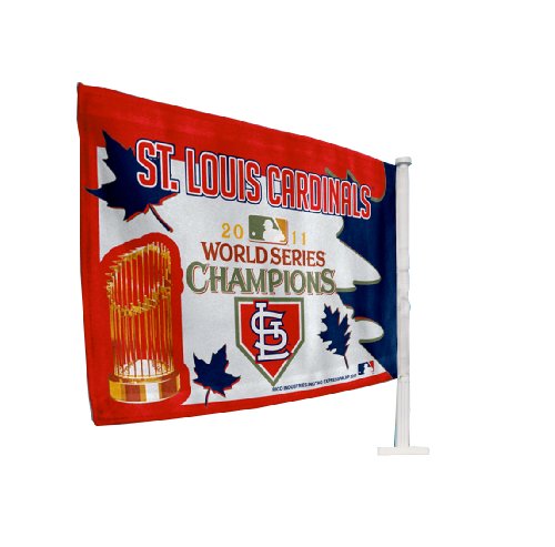 MLB St. Louis Cardinals 2011 World Series Champions Truck Flag