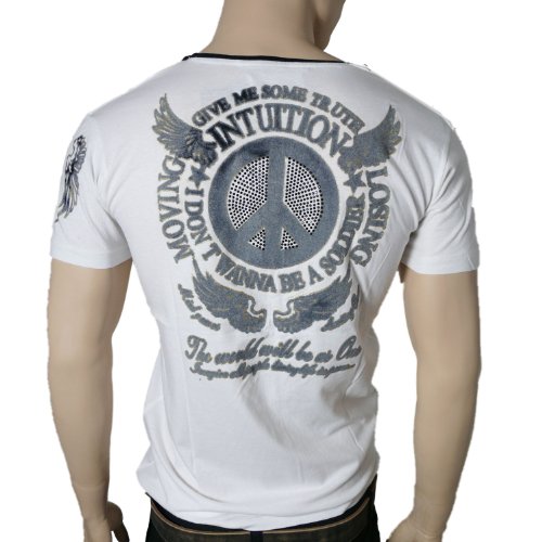 Herrenshirt / T-Shirt mit großem Rückenprint 