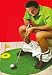 Golf Set für das stille Örtchen WC Toiletten/Vorleger