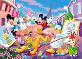 Clementoni - Puzzle pour enfant - Mickey: Paris - 104 pi�ces