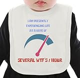 Several wtf's per hour ネクタイを有する有機ビブ Medium