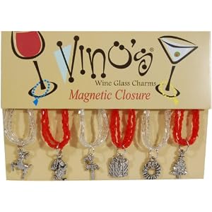 Vinos Cellar Magnetic Glass Charms 2