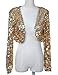 Prettyguide Women Ds Clubwear Sparkly Sequin Long Sleeve Shrug Cardigan Jacket