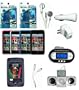 14-piece FULL ACCESSORY BUNDLE SET for Apple iPod Touch 2nd Gen: iPod Touch 2nd Gen Black Leather Case + silicone skin cases + USB CAR Charger
