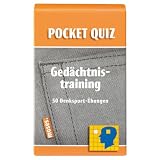 POCKET-QUIZ: GEDAECHTNISTRAINING: 50 Konzentrations�bungenvon "Martin Simon"