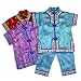 Brocade Peony Pajama Set