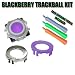 Replacement Blackberry Trackball (Violet) and Matching Color Ring for Blackberry Curve Pearl 8100 8110 8120 8130 8220 8230 8300 8310 8320 8330 8800 8820 8830