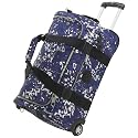 Kipling Madison Print Wheeled Duffel (New Prints)