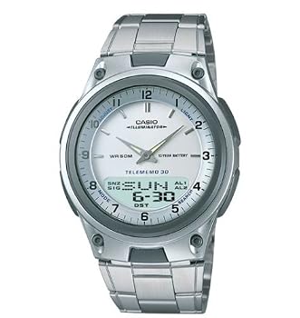 Casio #AW80D-7AV Men's Analog Digital Watch with Databank