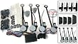 New Universal Power Window Kit for 4 Door Car Includes 7 Switches