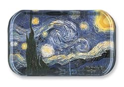 The Starry Night - Rectangle Glass Paperweight (2-1/2" x 4" x 1")