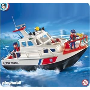 Playmobil Coast Guard Boat #4448 by 