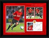 Carlos Tevez 16x12'' Framed Player Profile, Manchester United.